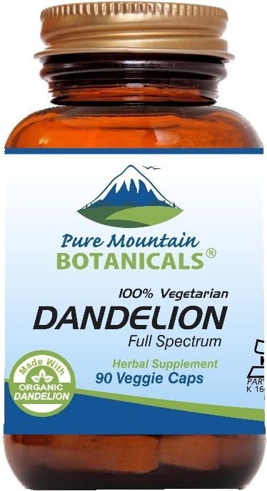 Dandelion root supplement for digestion