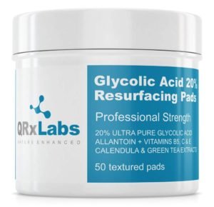 glycolic acid resurfacing pads exfoliators for mature skin